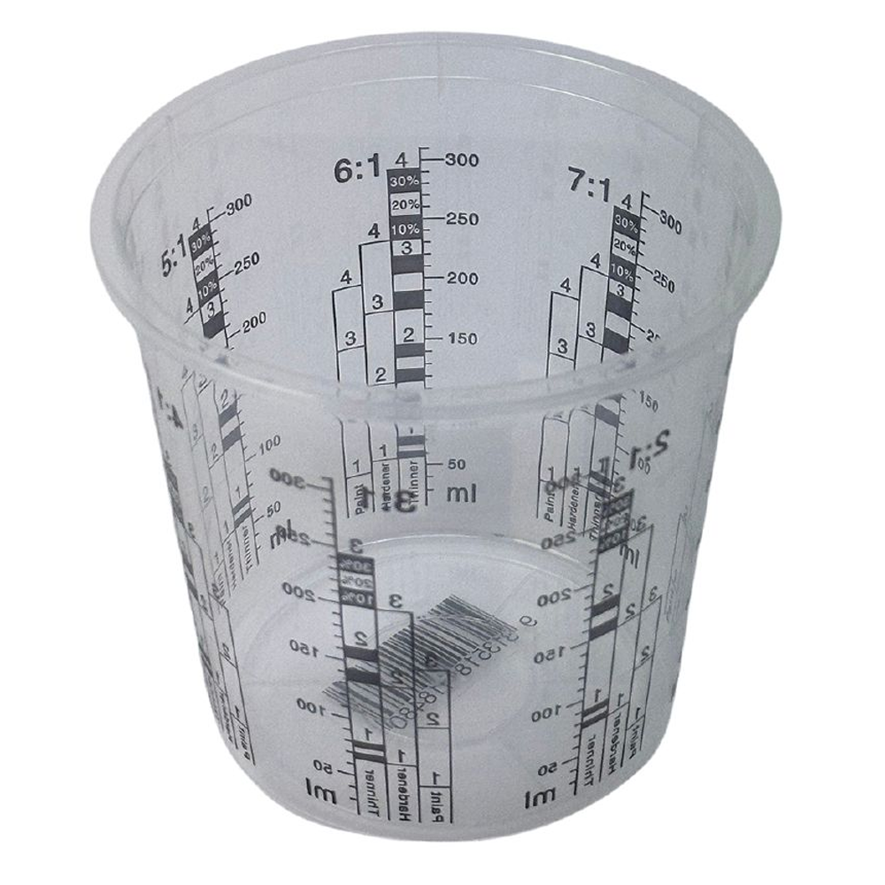 Cyclone Calibrated Mixing Cups Range