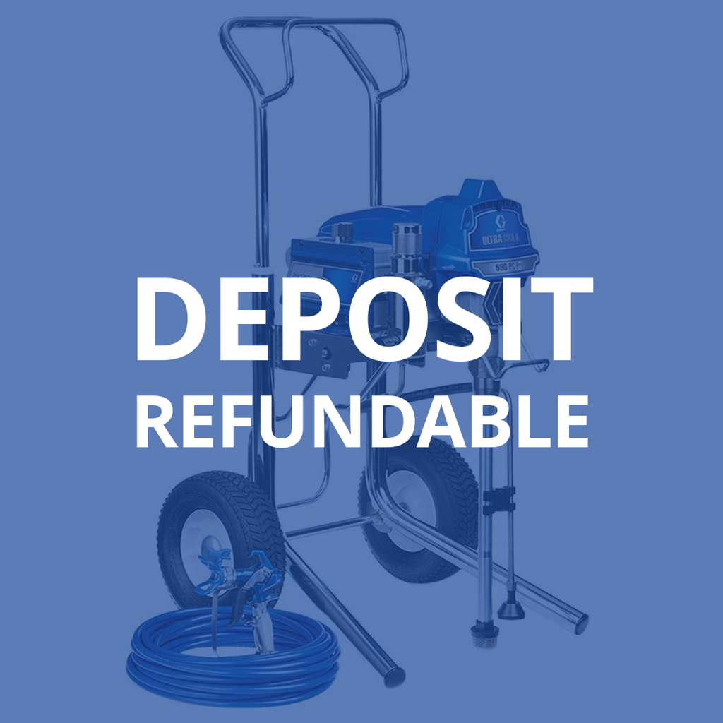 Deposit Refundable $1200 for Graco Ultra Max II 595 Standard Electric Airless Sprayer 17E896 Hire