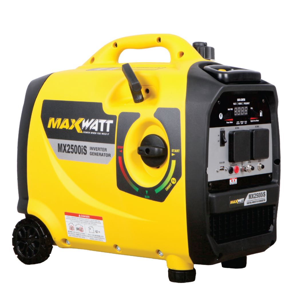 MaxWatt 2500W Pure Sine Wave Digital Inverter Generator