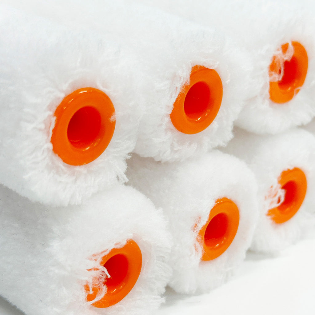 Mini-Microfibre 100mm Rollers 10mm Nap - 10-pack - Best Price in Australia - Special