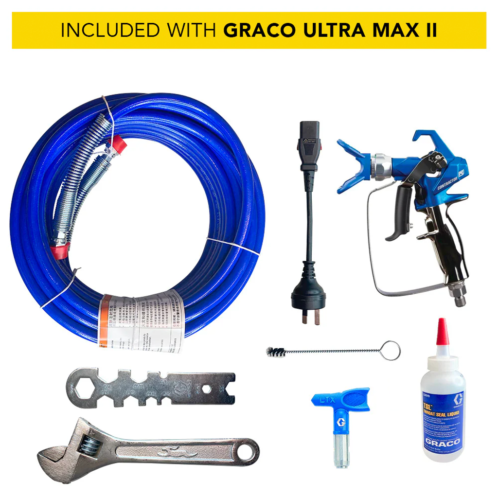 Graco Ultra Max II 495PC Pro Electric Airless Sprayer - Hi-Boy Cart (17E892)